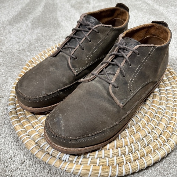 Olukai Men’s Honolulu Boot Chukka Ankle Lace Up Leather Casual in Brown Size 10 main image 5